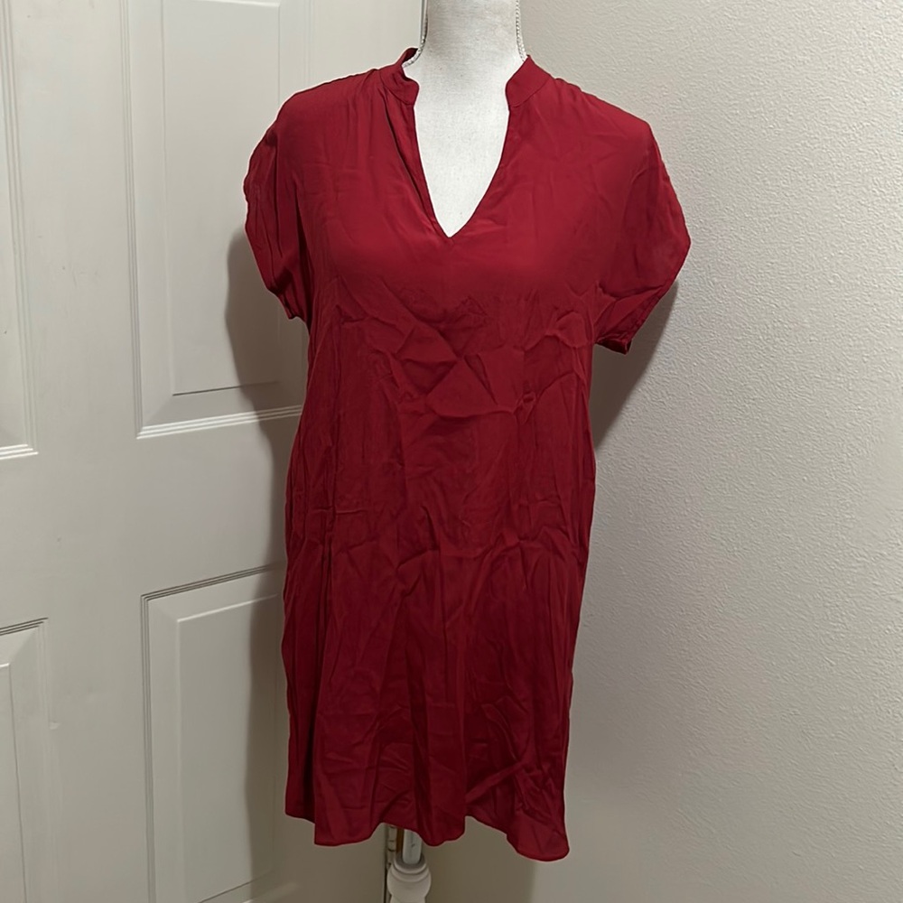 ✨✨Madewell Red Oversized Dress XXS